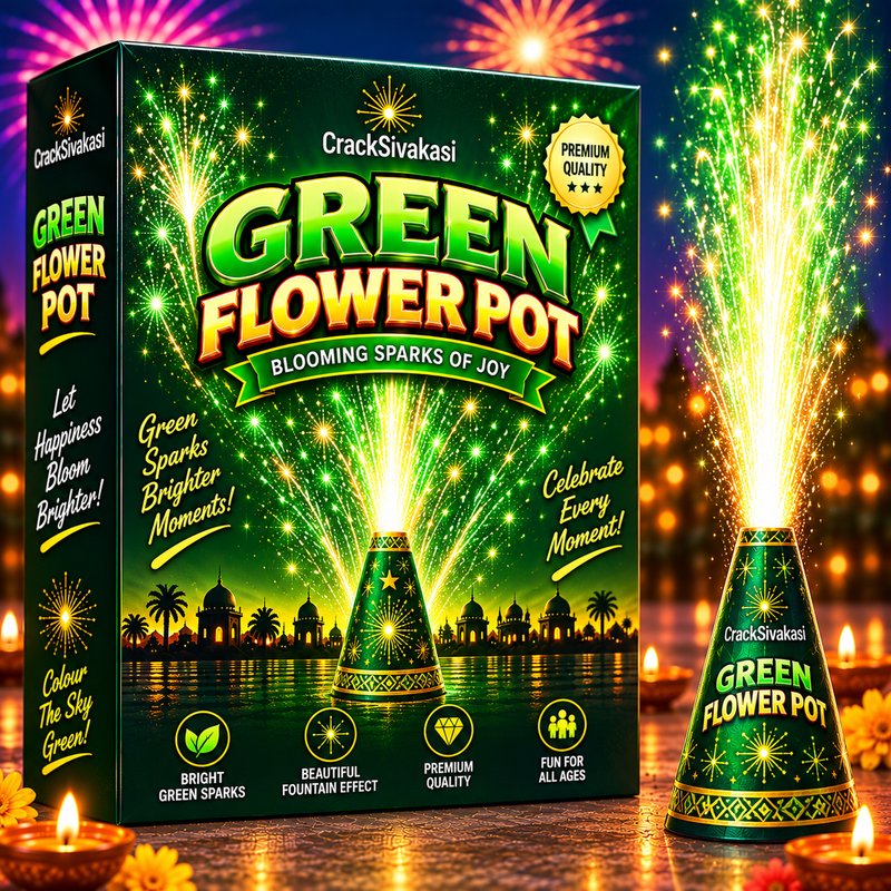 Green Flower Pot